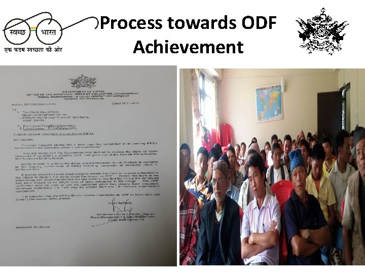 Process towards ODF Achievement 