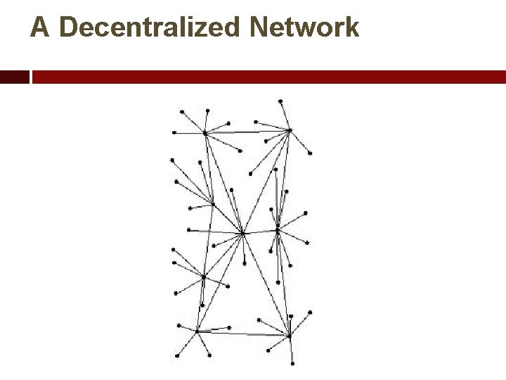 A Decentralized Network 