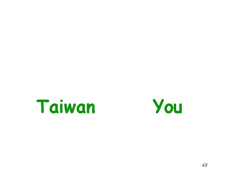 Taiwan You 48 