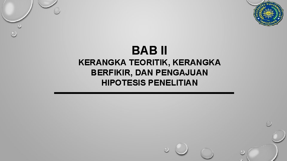 BAB II KERANGKA TEORITIK, KERANGKA BERFIKIR, DAN PENGAJUAN HIPOTESIS PENELITIAN 