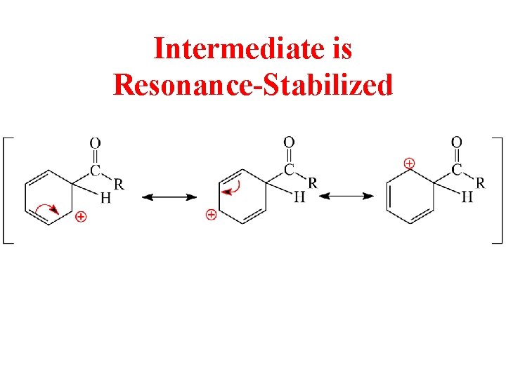 Intermediate is Resonance-Stabilized 