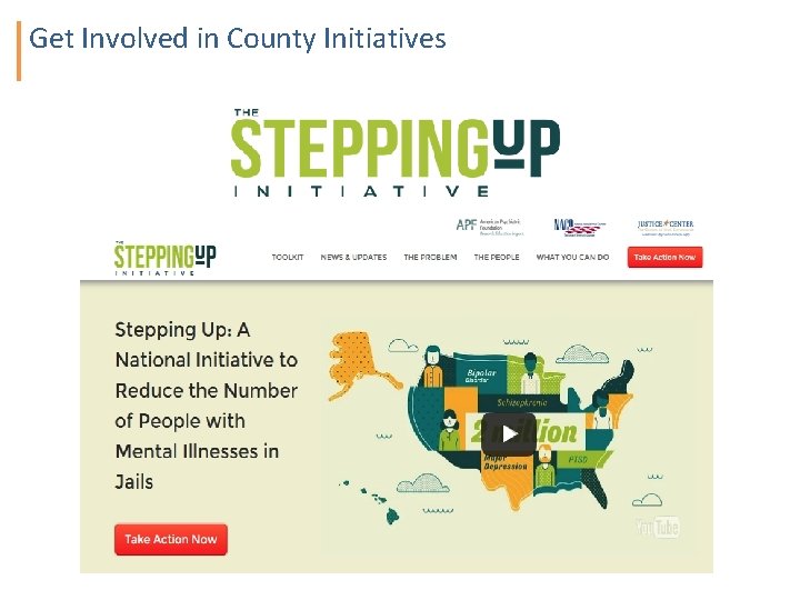 Get Involved in County Initiatives 