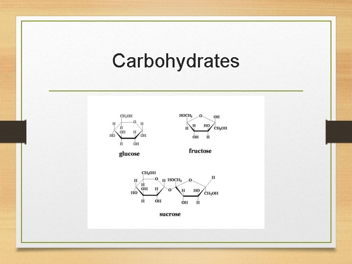 Carbohydrates 