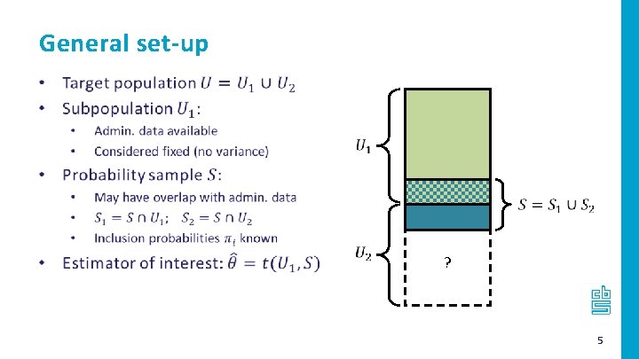 General set-up ? 5 