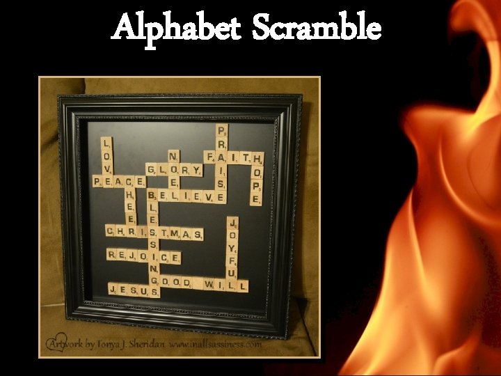 Alphabet Scramble http: // 