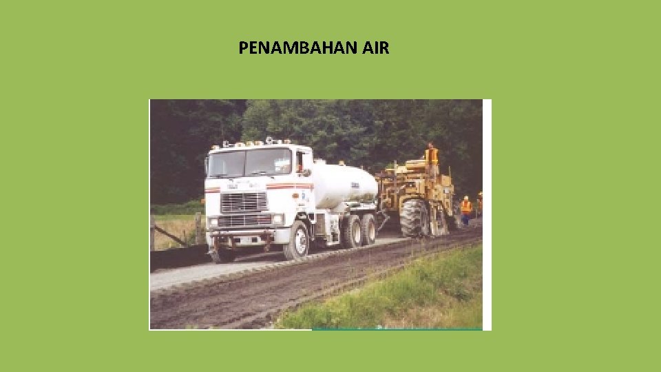 PENAMBAHAN AIR 