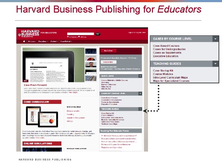 Harvard Business Publishing for Educators MBA Program HARVARD BUSINESS PUBLISHING 18 