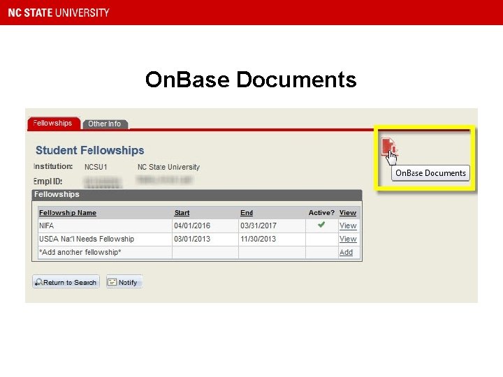 On. Base Documents 