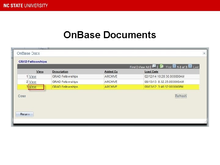 On. Base Documents 