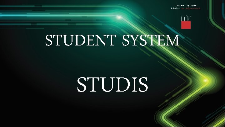 STUDENT SYSTEM STUDIS 