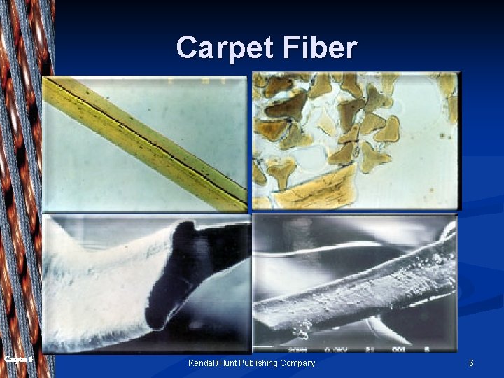 Carpet Fiber Chapter 6 Kendall/Hunt Publishing Company 6 