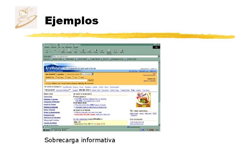 Ejemplos Sobrecarga informativa 