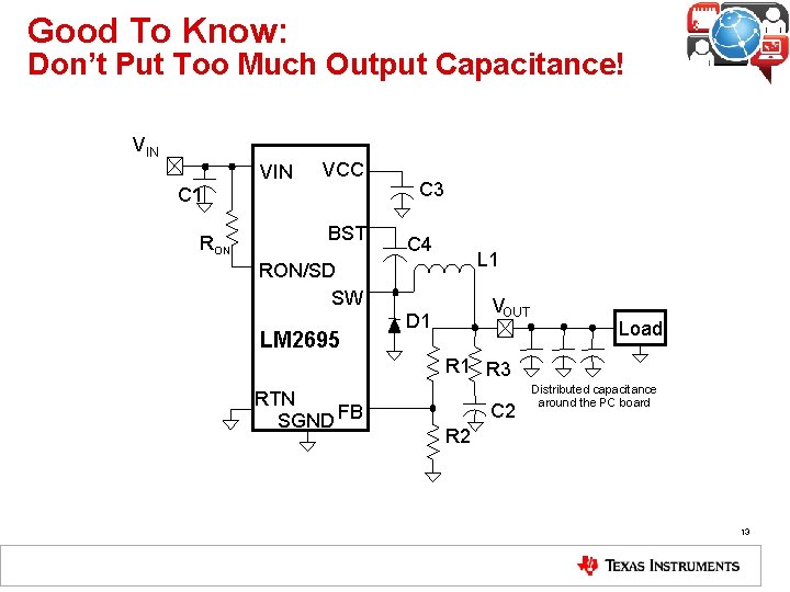 Good To Know: Don’t Put Too Much Output Capacitance! VIN VCC C 1 RON