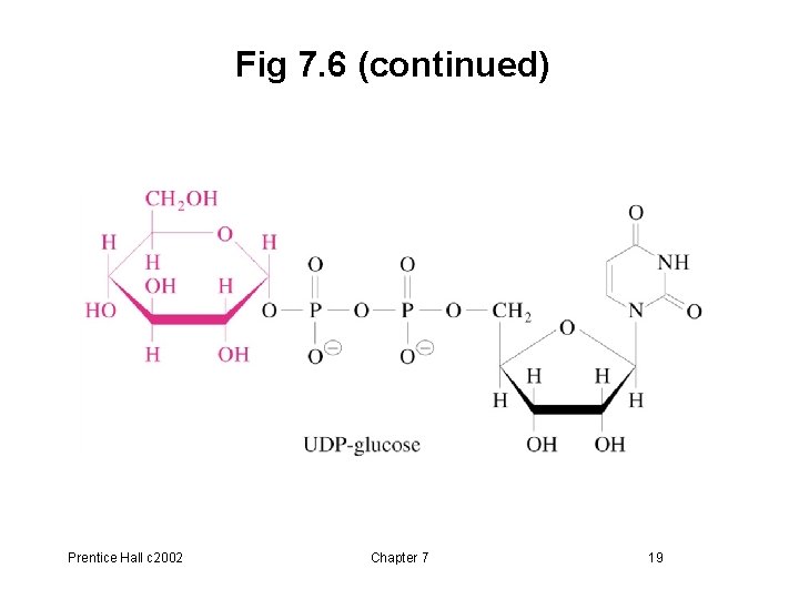 Fig 7. 6 (continued) Prentice Hall c 2002 Chapter 7 19 