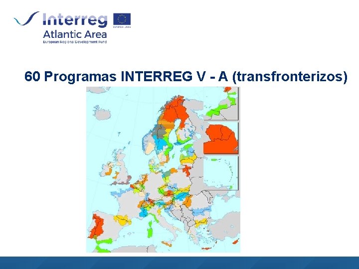 60 Programas INTERREG V - A (transfronterizos) 