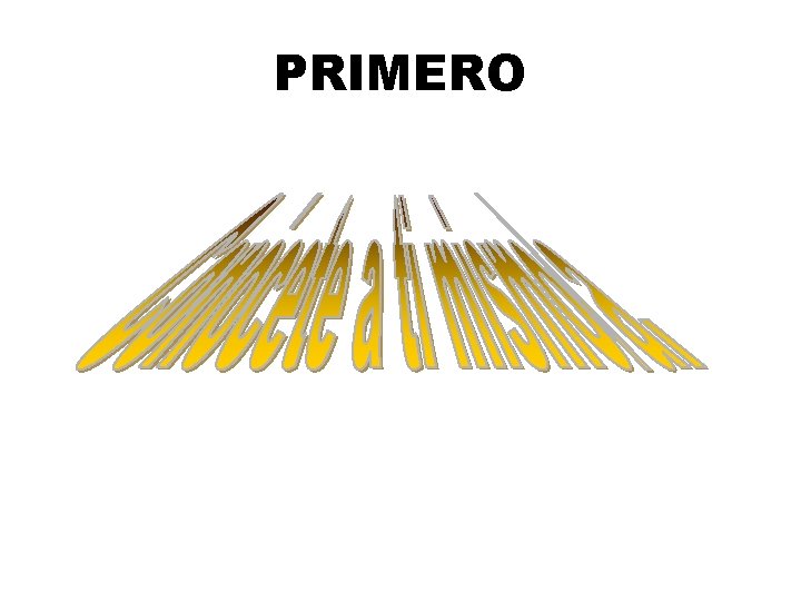 PRIMERO 