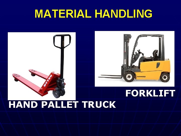 MATERIAL HANDLING FORKLIFT HAND PALLET TRUCK 