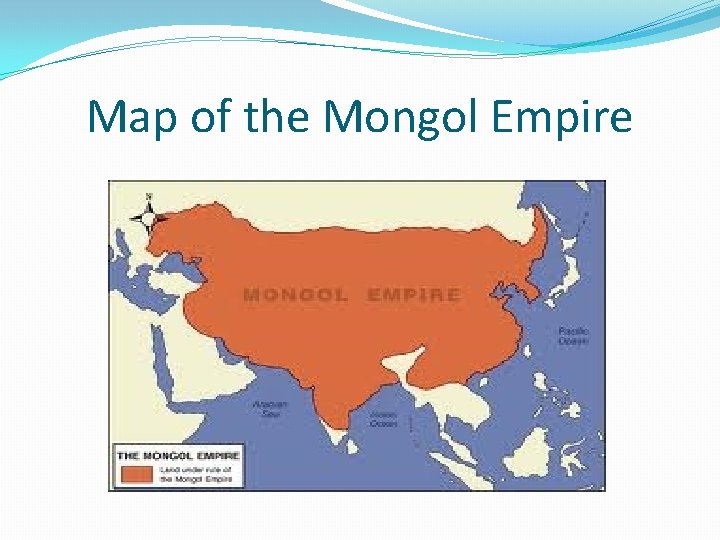 Map of the Mongol Empire 