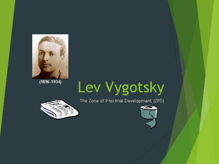 (1896 -1934) Lev Vygotsky The Zone of Proximal Development (ZPD) 