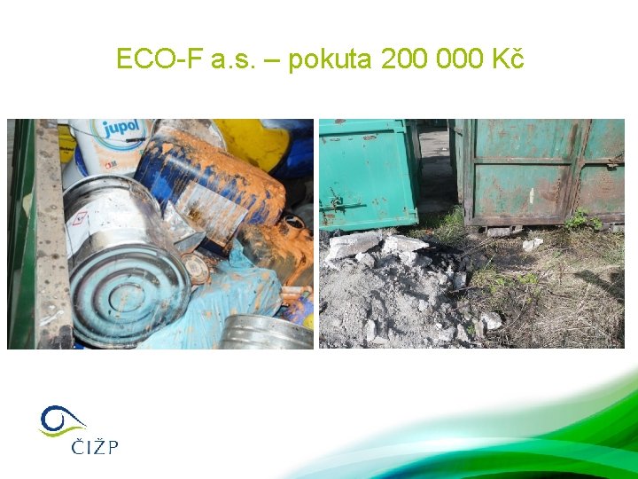 ECO-F a. s. – pokuta 200 000 Kč 