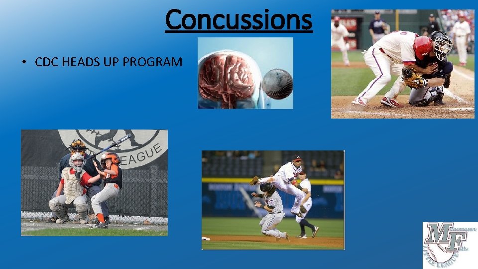Concussions • CDC HEADS UP PROGRAM 
