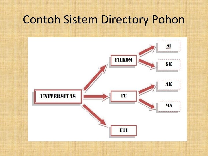 Contoh Sistem Directory Pohon 