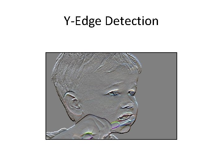 Y-Edge Detection 