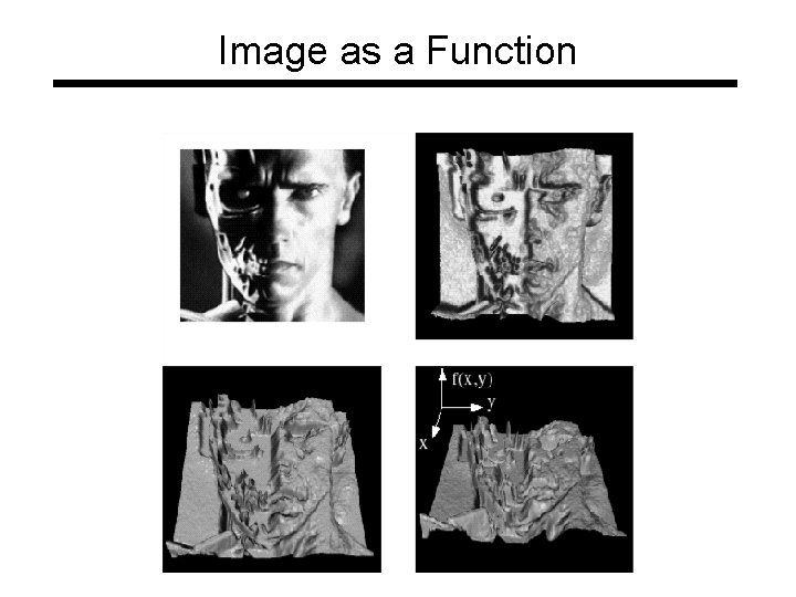 Image as a Function 