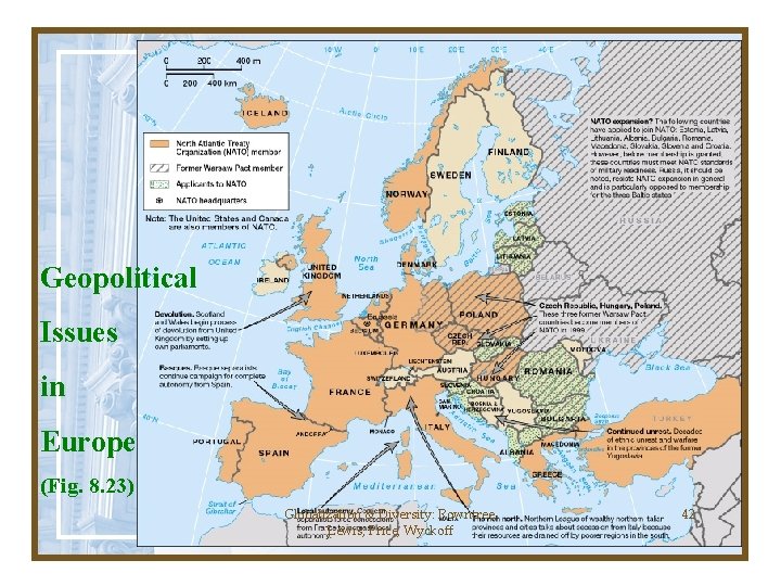 Geopolitical Issues in Europe (Fig. 8. 23) Globalization & Diversity: Rowntree, Lewis, Price, Wyckoff