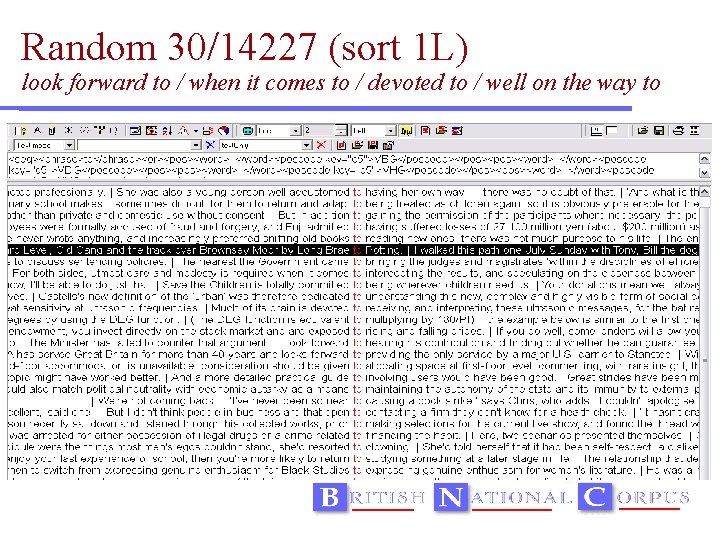 Random 30/14227 (sort 1 L) look forward to / when it comes to /