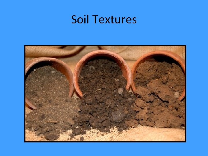 Soil Textures 