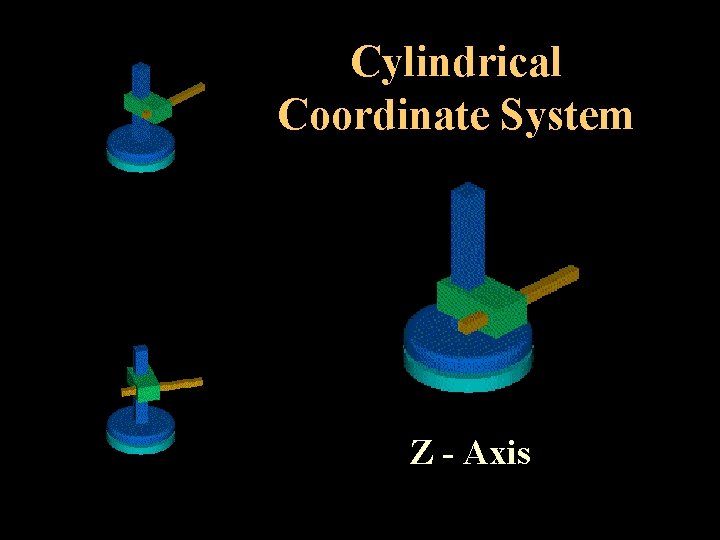 Cylindrical Coordinate System Z - Axis 