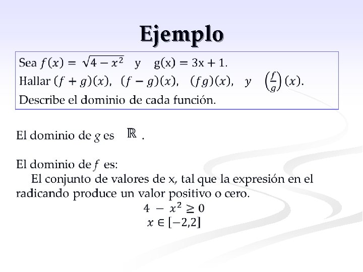 Ejemplo 