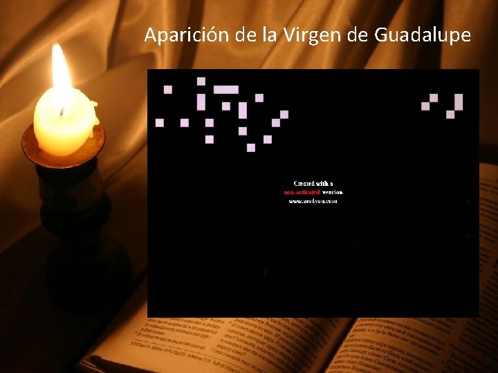 Aparición de la Virgen de Guadalupe VIDEO 