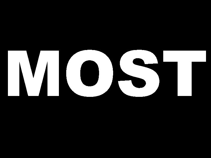 MOST 