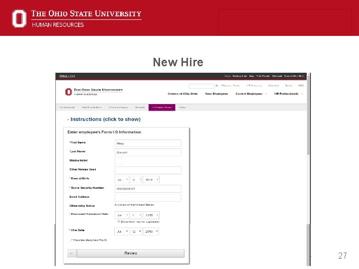 New Hire 27 