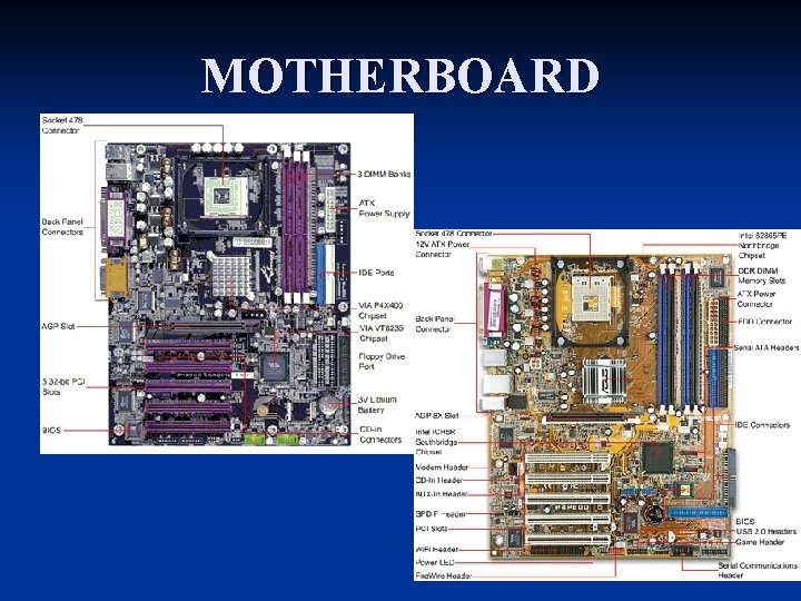 MOTHERBOARD 