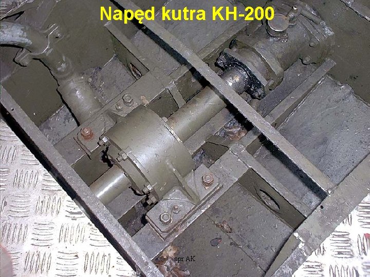 Napęd kutra KH-200 opr. AK 