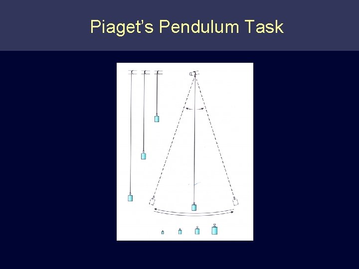 Piaget’s Pendulum Task 