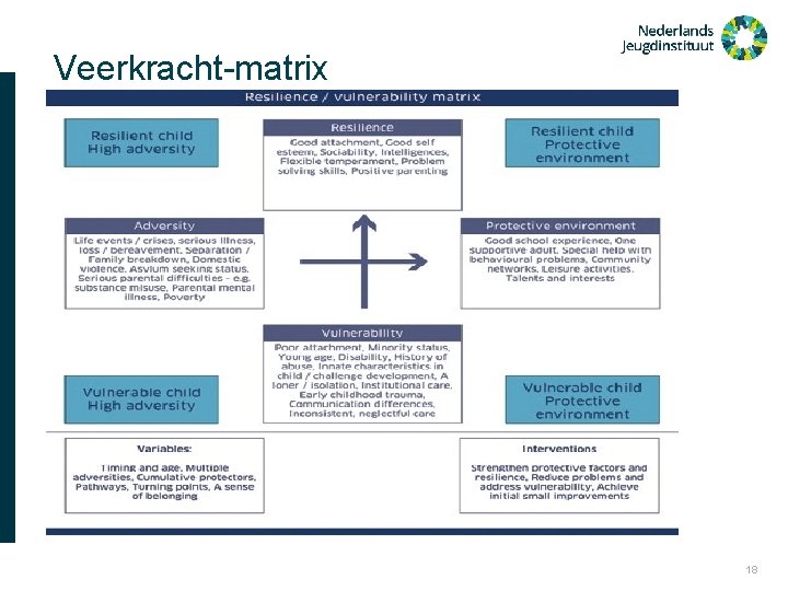 Veerkracht-matrix 18 