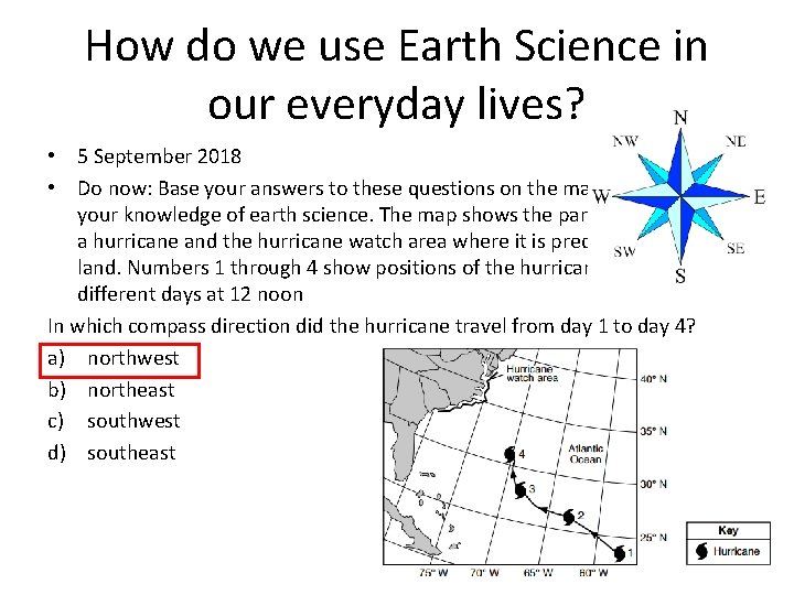 How do we use Earth Science in our everyday lives? • 5 September 2018