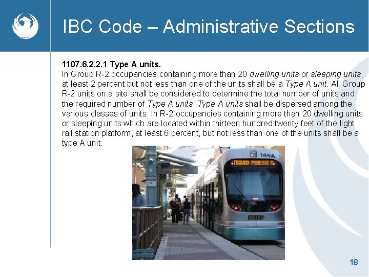 IBC Code – Administrative Sections 1107. 6. 2. 2. 1 Type A units. In