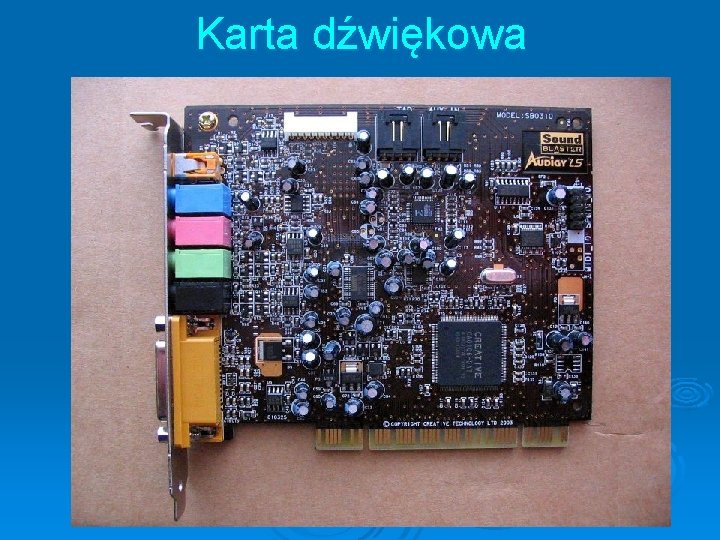 Karta dźwiękowa 