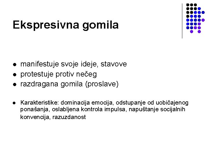 Ekspresivna gomila l l manifestuje svoje ideje, stavove protestuje protiv nečeg razdragana gomila (proslave)