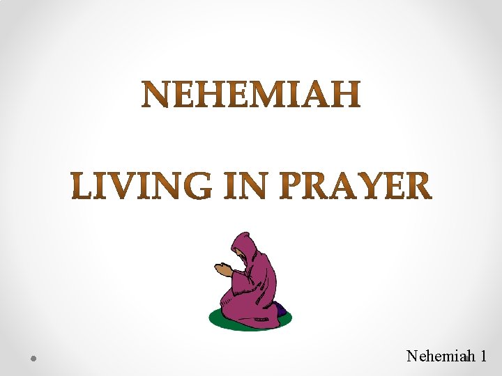 Nehemiah 1 