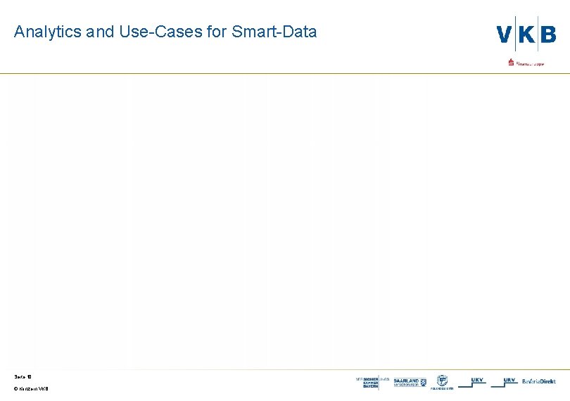 Analytics and Use-Cases for Smart-Data Seite 10 © Konzern VKB 