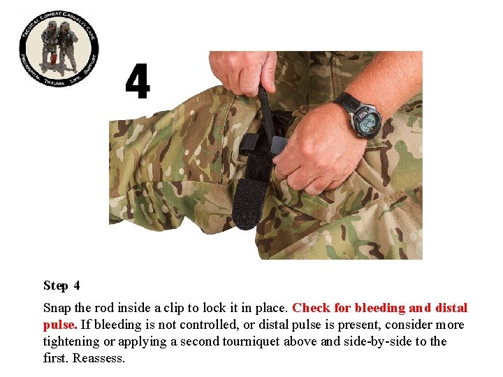 Step 4 Snap the rod inside a clip to lock it in place. Check Step 4 Snap the rod inside a clip to lock it in place. Check