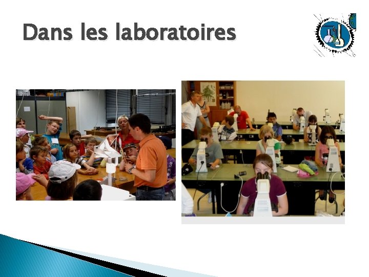 Dans les laboratoires 