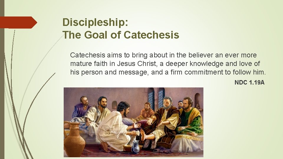 Discipleship: The Goal of Catechesis aims to bring about in the believer an ever