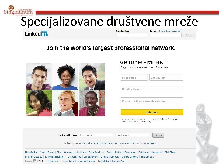 Specijalizovane društvene mreže 